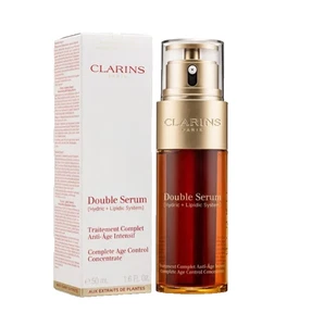 Clarins Paris Double Serum (Hydric+Lipidic) Age Defying Concentrate - Picture 1 of 2