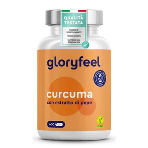 Curcuma e Piperina Plus 400 Capsule (13 Mesi di Scorta) Curcumina e Piperina - Foto 1 di 24