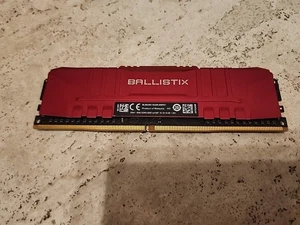 Crucial Ballistix DDR4-3000 8GB Desktop Memory DIMM (1 stick) - Picture 1 of 3