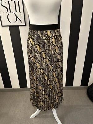 Guess Rock S Maxirock Schlange Faltenrock  - Bild 1 von 4