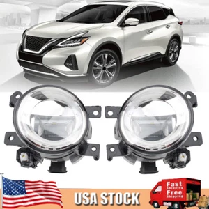For Murano 2019-2021 2022 2023 Bumper LED Fog Light Lamp Driver & Passenger Side - Picture 1 of 12