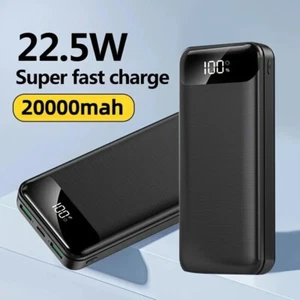 Power Bank External 20000mah Battery 2 USB LED Portable Phone Tablet Cam Charger - Zdjęcie 1 z 19