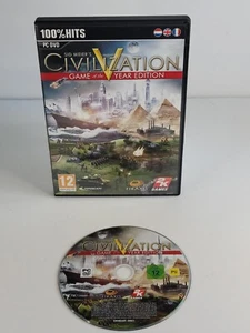 Sid Meier's Civilization V 5: Game of the Year (GOTY) PC DVD-ROM Strategy Game - Picture 1 of 6