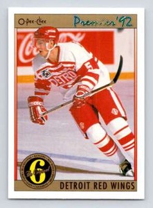 1991-92 OPC Premier #163 Nicklas Lidstrom  Detroit Red Wings 