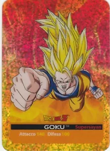 Lamincards Dragon Ball Z Edibas Serie X-Metal GOKU N F3 F - Imagen 1 de 4