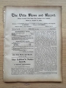 1914/15 Aston Villa RESERVES v Coventry City ** NO WRITING ** - Picture 1 of 9
