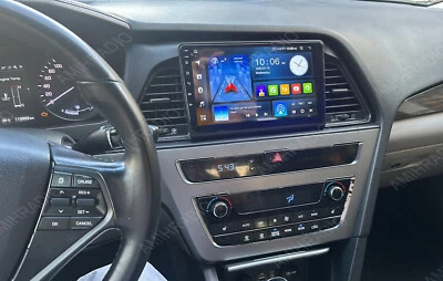 Wireless CarPlay For 2015 2016 2017 Hyundai Sonata Android 13 BT Navi SWC Radio Foto 1 de 4