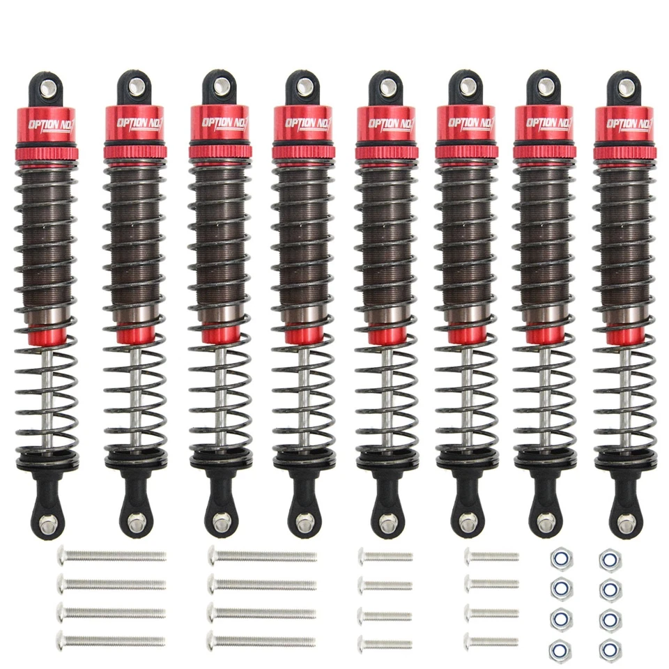 Aluminum Oil Shocks Absorber Damper For Tamiya Bullhead Super Clod Buster Parts - Image 1 of 4