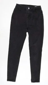 TU Womens Grey Cotton Blend Skinny Jeans Size 12 L25.5 in Regular Zip - Picture 1 of 10