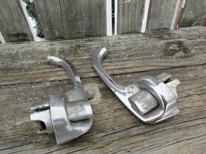 ORIGINAL 1957 CHEVY PASSENGER CAR EXTERIOR DOOR HANDLES - Picture 1 of 3