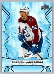 2022-23 cubierta superior hielo #34 Gabriel Landeskog - Imagen 1 de 2