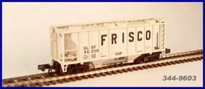 JnJ Trains RTR N Scale # 9603 FRISCO 35' 2 BAY PS2 LIGHT GRAY W/case - Picture 1 of 1