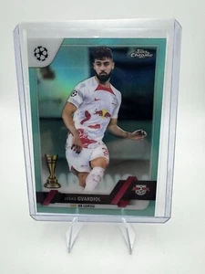 Josko Gvardiol 2022-23 Topps Cromo UEFA 110 Aqua Refractor Rookie RC 9/199 - Imagen 1 de 2