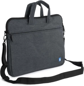 Borsa per Notebook 15.6” Con Vano Pc Imbottito, Maniglie E Tasca Esterna, Tracol - Foto 1 di 12