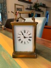 Antique Brass Repeater Carriage Clock