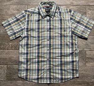 Marmot Men’s Short Sleeve Button Up Shirt Mens Sz X-LARGE Plaid Outdoors/Casual - Picture 1 of 11