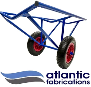INDUSTRIAL CARPET BARROW ON PNEUMATIC TYRES / CARPET TROLLEY 1000mm 200kg - Picture 1 of 6