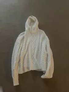 Essentials Sudadera con Capucha Punto Cable Irlandés Talla M - Imagen 1 de 3