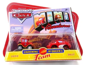 Coches Disney Pixar - LIZZIE & SALLY - Mini Aventura Iluminación Equipo McQueen SELLADO - Imagen 1 de 4