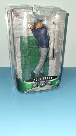 Tiger Woods Pro Shots/Upper Deck Series 2 TIGER IV w/ Navy Blue Shirt NEW Cover