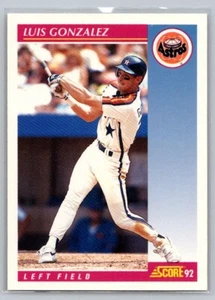 1992 Score Luiz Gonzalez #210 - Picture 1 of 2