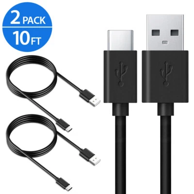 2x OEM Samsung USB-C Cable Type C Charger For Galaxy S8 S9 S10 Plus Note 8 9 10+ - Image 1 of 4