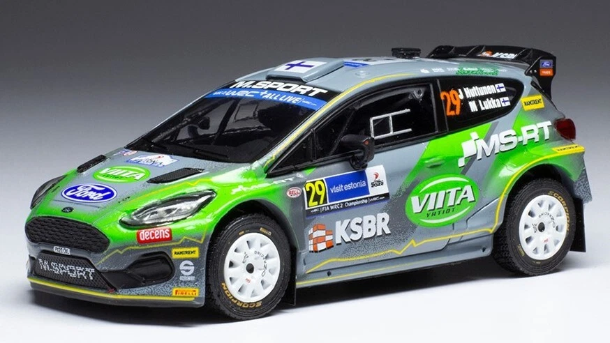 Ixo Model FORD FIESTA R5 RALLY2 N.29 RALLY EASTLAND 2022 HUTTUNEN/LUKKA 1 43