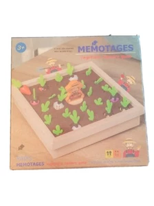 MEMOTAGES - Gemüse Memory Spiel - Holzspielzeug für 3 + Neu in geöffneter Verpackung 24 Teile - Bild 1 von 2