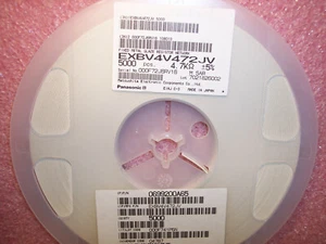 QTY (5000) 4.7K Ohm 4P2R 0606 ISOLATED RESISTOR ARRAY EXBV4V472JV PANASONIC - Picture 1 of 2