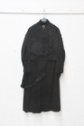 O69T66- Historisches schwarzes Damen Ensemble 19.Jh