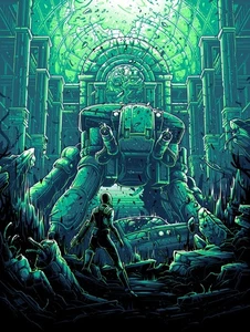 Ghost in the Shell Variant Dan Mumford x/30 Screen Print Video Game Art Poster - Picture 1 of 1