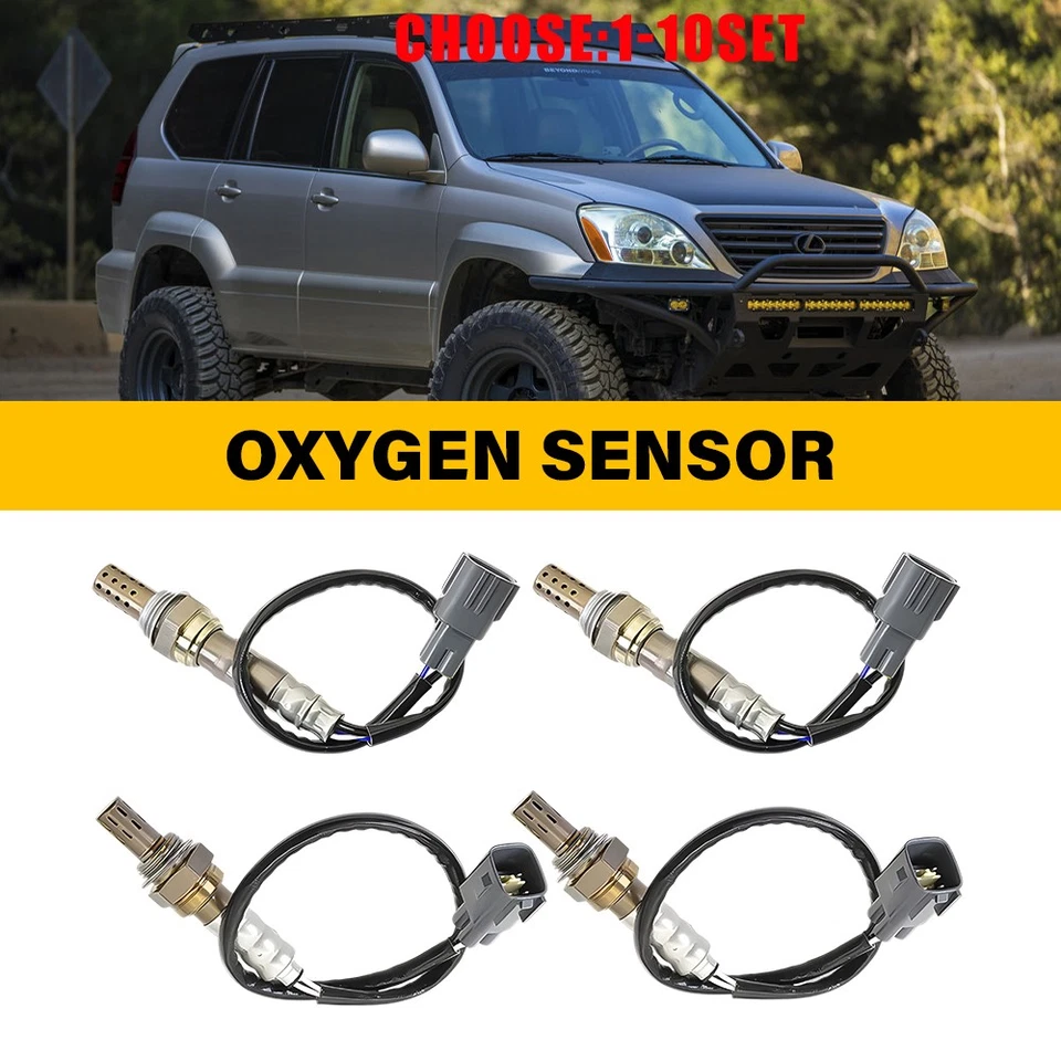 Sensor de oxígeno ascendente + descendente 4 piezas Sensor de O2 para Toyota Camry 2,4 L L4 04-11 4-20X Foto 1 de 4