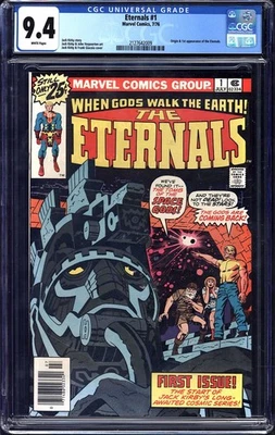 Marvel - ETERNALS, THE (1976-78) #1 - Grado 9.4 - Cómic Foto 1 de 2