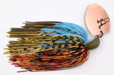 HARDWIRED BAITS Custom Bladed Shaker Swim Jig ~ HB Bluegill - 3/8 oz