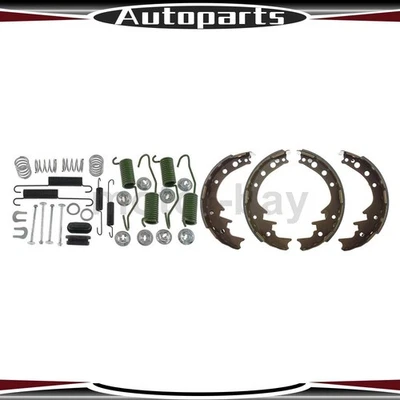 Kit de zapatas de freno trasero y herrajes para camioneta Toyota 1979 1980 1981 1982 1983 Foto 1 de 4