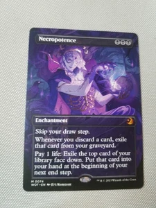 Necropotence (Anime Borderless) Wilds of Eldraine: Enchanting Tales Regular - Bild 1 von 3
