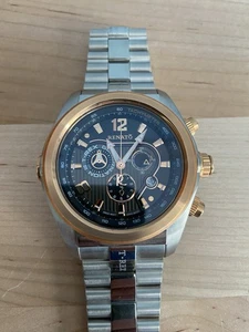 Herren Renato Uhr T Rex Generation III Schweizer Uhrwerk Tachymeter braucht Batterie - Bild 1 von 7