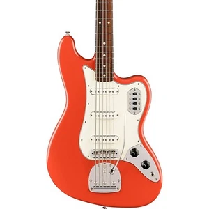 Fender Vintera II '60s Bass VI 6-String Bass Guitar Fiesta Red 197881309749 RF - Picture 1 of 8
