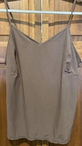 Prana Brown Woman’s Strappy Tank Medium Med - Picture 1 of 3