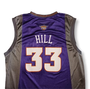 Adidas Phoenix Suns Grant Hill #33 Mens Large Jersey NBA Purple Basketball - Picture 1 of 9