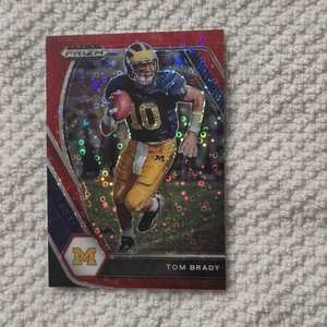 2021 Panini Prizm Draft Picks LOT #6 Tom Brady Michigan Wolverines NM (10 Cards) - Bild 1 von 11
