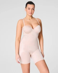 Spanx Nude Shaping Bodysuit - Size S - No straps- Original price $148 - Picture 1 of 6