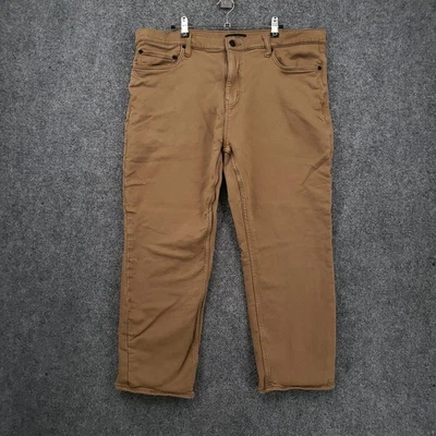 Banana Republic Pants Mens 40x26 Brown Chino Straight Flat Front Stretch Trouser - Image 1 of 4