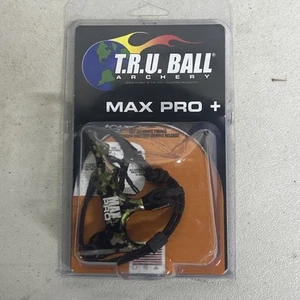 T.R.U. BALL ARCHERY Max Pro Plus 4 Finger Thumb W/ Lanyard Camo Release TMPP-CA - Picture 1 of 1