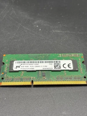 RAM MICRON 4GB 1RX8 PC3L-12800S - Image 1 of 2