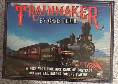 Trainmaker NEW FACTORY SEALED card game by AEG - Image 1 of 2