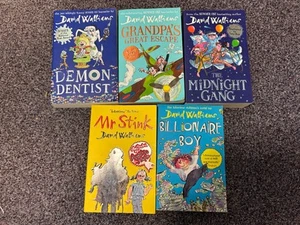 David Walliams 5 x Book Bundle - Free Shipping - Picture 1 of 1