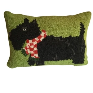 Scottish Terrier Scottie Urlaub Kissen Haken Wolle Akzent Dekor - Bild 1 von 2