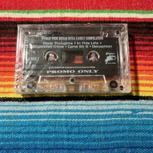 SEALED World Wide Rydas Ryda Family Compilation Promo Cassette Tape Bay Area Rap - Picture 1 of 3