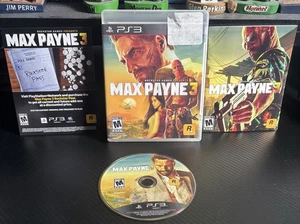 Max Payne 3 (Sony PlayStation 3, 2010) PS3 komplett mit Handbuch GETESTET - Bild 1 von 3